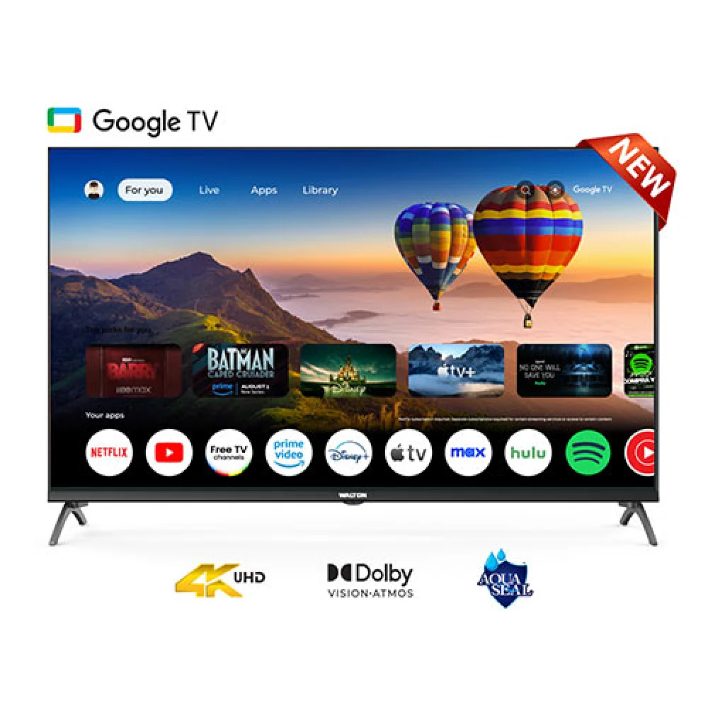 Walton 4K UHD Google TV 43"  W43C9MG