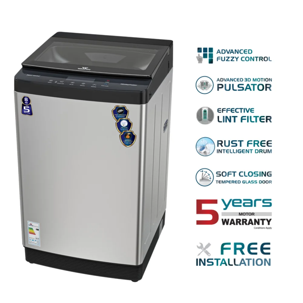 Walton Top Loading Washing Machine 8KG